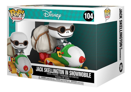 Funko Pop - Disney - Jack Skellington In Snow In Snowmobile