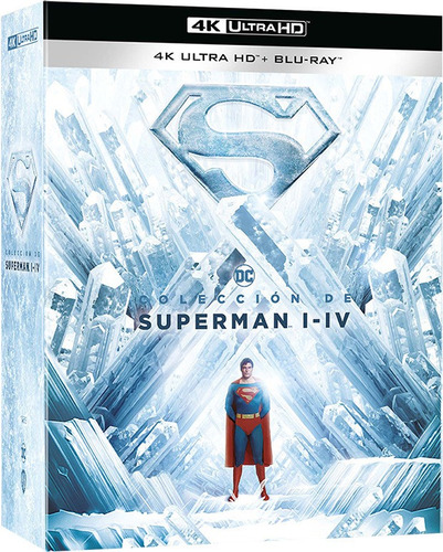 Superman Colección (1978 - 1987) 4k Uhd 5xbd50