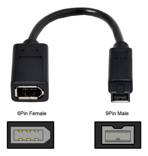 Lokeke Cable Firewire 800 A Firewire 400 Ieee 1394b De 9 Pin