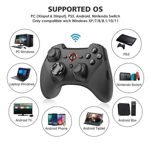 Joystick Inalámbrico Gamepad Easysmx Esm-9101 Para Switc/pc