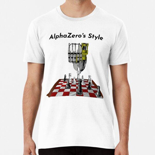 Remera Regalo De Camiseta Estilo Ajedrez De Alphazero Para A