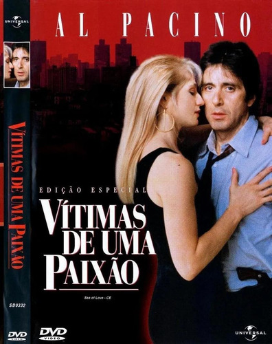 Dvd Vítimas De Uma Paixão - Al Pacino - Ed. Especial