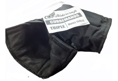 Imagen 2 de 4 de Cubremanos Moto Termico Triple Extremo Cordura+polar+poliest