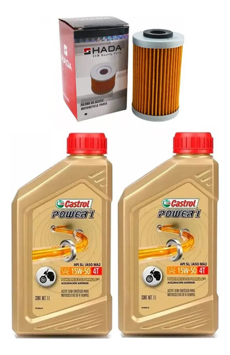 Kit Service Ktm Duke 390 250 200 Castrol Ryd