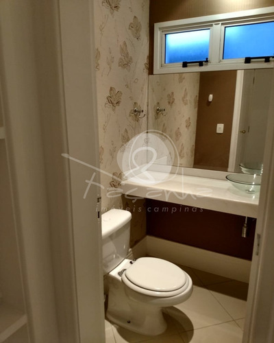 Imagem 4 de 25 de Casa Para Venda No Alphaville Em Campinas - Imobiliária Em Campinas - Ca01073 - 69684293