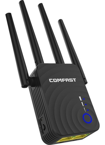 Repetidor Router Wifi 4 Antenas Ac1200 2.4 Y 5.8ghz Comfast