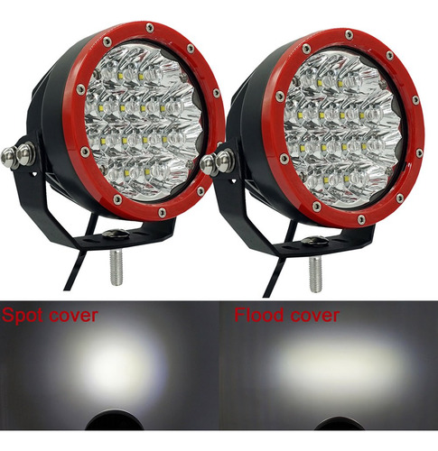 60w Luz De Conducción Led Redonda 12v 5 Pulgadas Mini ...