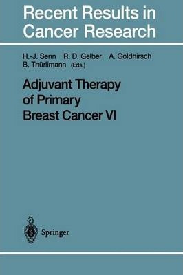 Libro Adjuvant Therapy Of Primary Breast Cancer Vi - Hans...
