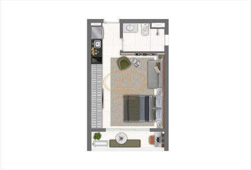 Apartamento Com 1 Dormitório(s) Localizado(a) No Bairro Bela Vista Em São Paulo / São Paulo - 6790:917442