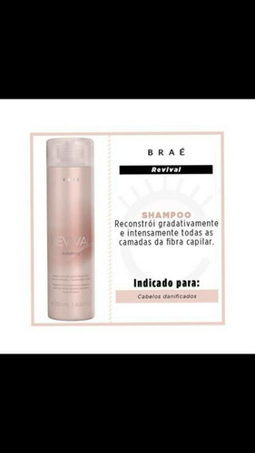 Braé Shampoo Revival 250ml - Hidratação E Limpeza