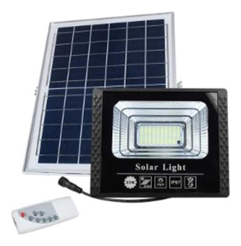 Reflector Led Solar 100w Magna Lux Rs-1001 Color de la carcasa Negro