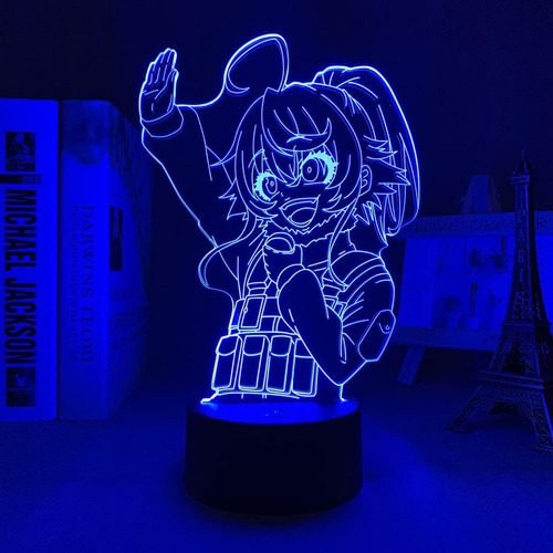 Luz Nocturna 3d The Saga Of Tanya Anime Para Niño, 16 Colore
