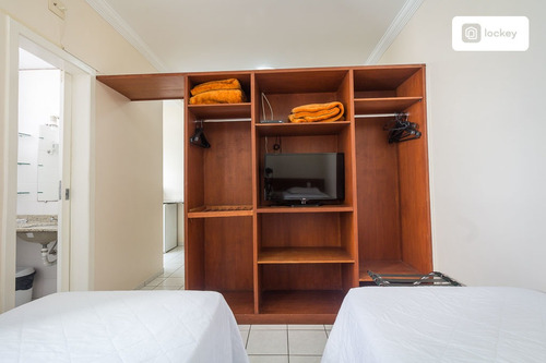 Imagem 10 de 15 de Aluguel De Flat Com 28m² E 1 Quarto - 3084