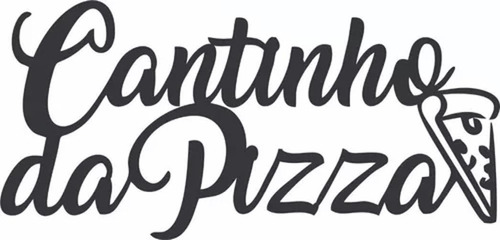 Aplique Mdf Cantinho Gourmet - Cantinho Da Pizza