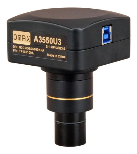 Omax - A3550u3 Cámara Usb 3.0 De 5 Mp Para Microscopio Con P