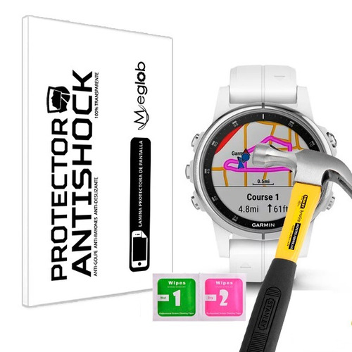 Protector Pantalla Anti-shock Garmin Fenix 5s Plus