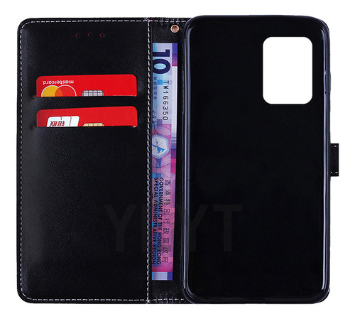 Capa De Couro Sintético Para Xiaomi Poco X5