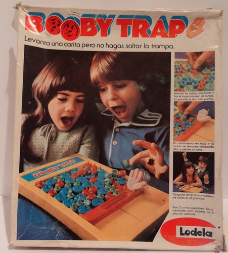 Juego De Mesa Booby Trap Lodela  Vintage.