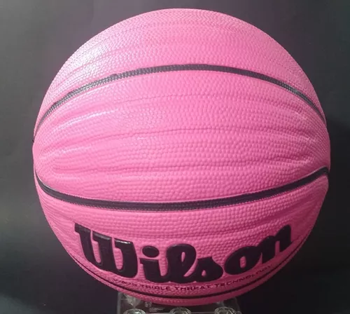 WILSON Balón de baloncesto rosa personalizado de la NCAA, talla 6, 28.5  pulgadas, regalo personalizado