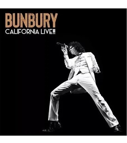 Enrique Bunbury, California Live! Cd Digipack Nuevo Sellado