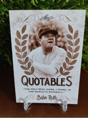 2016 Leaf Babe Ruth #q-01