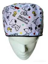 Comprar Gorro Antifluido Quirurgico Doble Faz Snoopy Woodstock