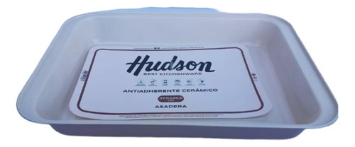 Asadera Hudson 2 Capas Antiadherente Ceramico 37.5x25.5cm