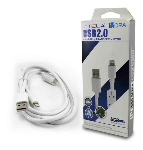 100 Cable Stela 1hora Micro Usb 2.0 iPhone Rudo Carga Rapida