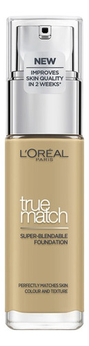 Base de maquillaje en spray L'Oréal Paris True Match Super-Bendable Foundation Base True Match FDT tono naturel dore 4dw - 30mL