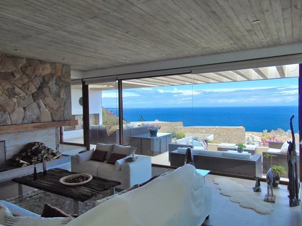 Preciosa Casa Mediterránea Con Vista Al Mar