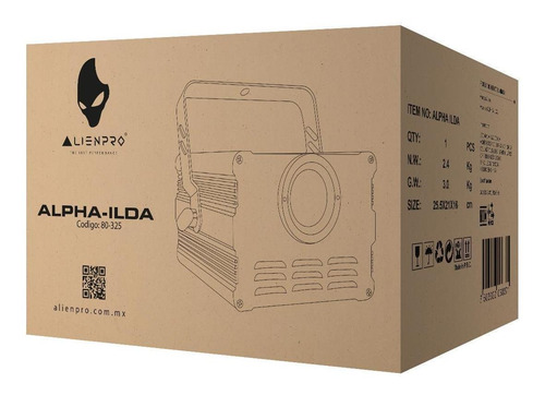 Imagen 5 de 5 de Láser Rgb Alienpro Alpha Ilda - S002