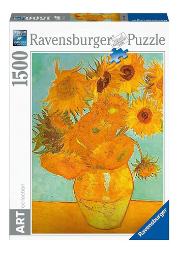 Rompecabezas 1500 Piezas Ravensburger Los Girasoles Van Gogh