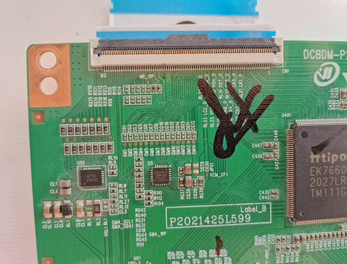 Tarjeta Tcon Sansui Smx50n1unf (Usado)
