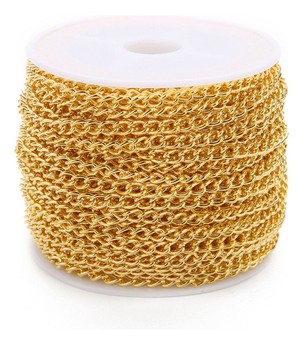 3 Piezas 10 Yardas / Rollo De Pulsera Collar Cadenas