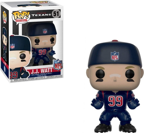 Funko Pop J.j. Watt #51 Nfl Houston Texans