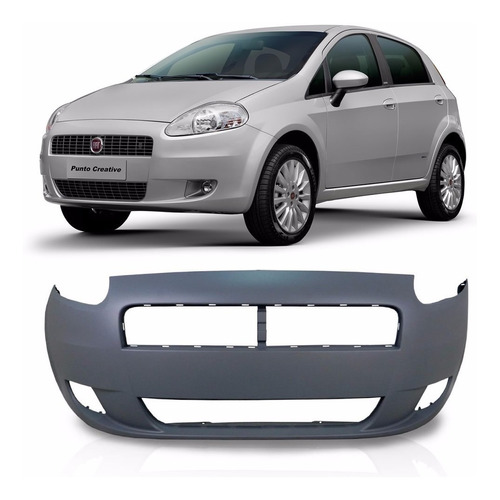 Parachoque Dianteiro Fiat Punto 2008 2009 2010 2011 2012