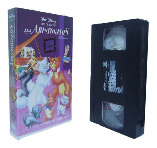 Los Aristogatos Vhs, Películas Infantiles Y De Walt Disney