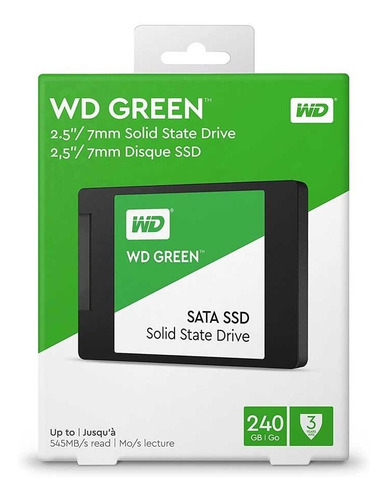 Imagen 4 de 7 de Disco Solido Ssd Western Digital Green 240 Gb 2.5'' Sata