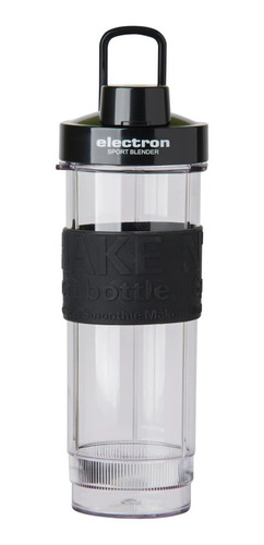 Imagen 3 de 3 de Licuadora portátil Electron Sport BA-1600 570 mL negra con vaso de tritan 220V
