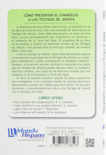Cómo Presentar El Evangelio A Los Testigos De Jehová