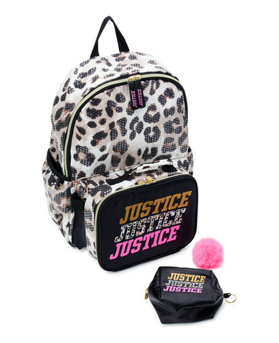 Set Justice De Morral Y Lonchera Original