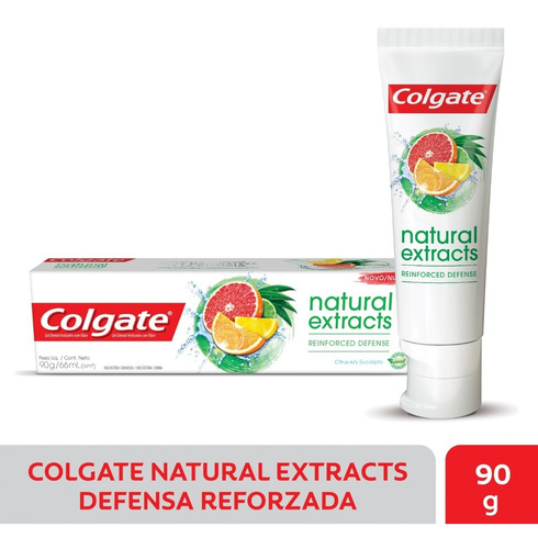 Imagen 2 de 4 de Combo Crema Dental Natural Citrus & Eucalipto 90gr