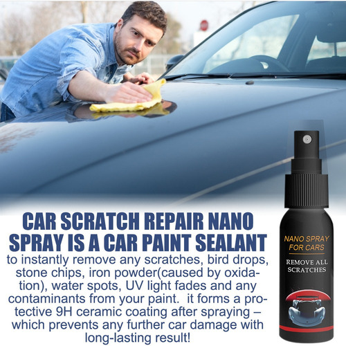 Nano Spray Pintura Recubrimiento Car Scratch Repair Cc 120ml