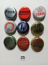 Comprar Lote Nº 25  Chapitas Tapitas De Cerveza  Importadas