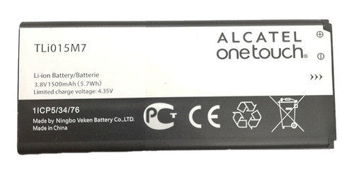 Bateria Pila Tli015m7 Alcatel One Touch Pixi 4034 Original