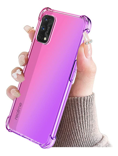 Capa Para Realme 7 Pro Capa Rmx2170, Transparente Como Crist