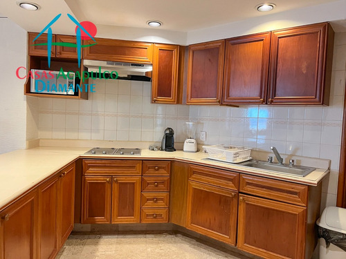 Cad Torre Uno 213. ¡frente Al Mar! Departamento En Playa Diamante Con Acceso Directo A La Playa