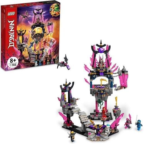 Kit Lego Ninjago Templo Del Rey Cristal 71771 703 Piezas