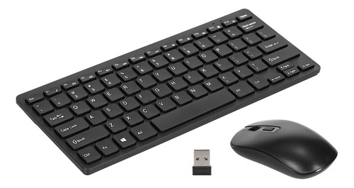 Combo Teclado Ratón Km901 2.4g Inalámbrico 78 Teclas Mini Te