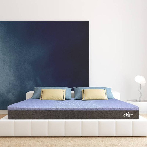 Colchón En Caja Drim Ein2tein, Espuma Memory Foam, King Size
